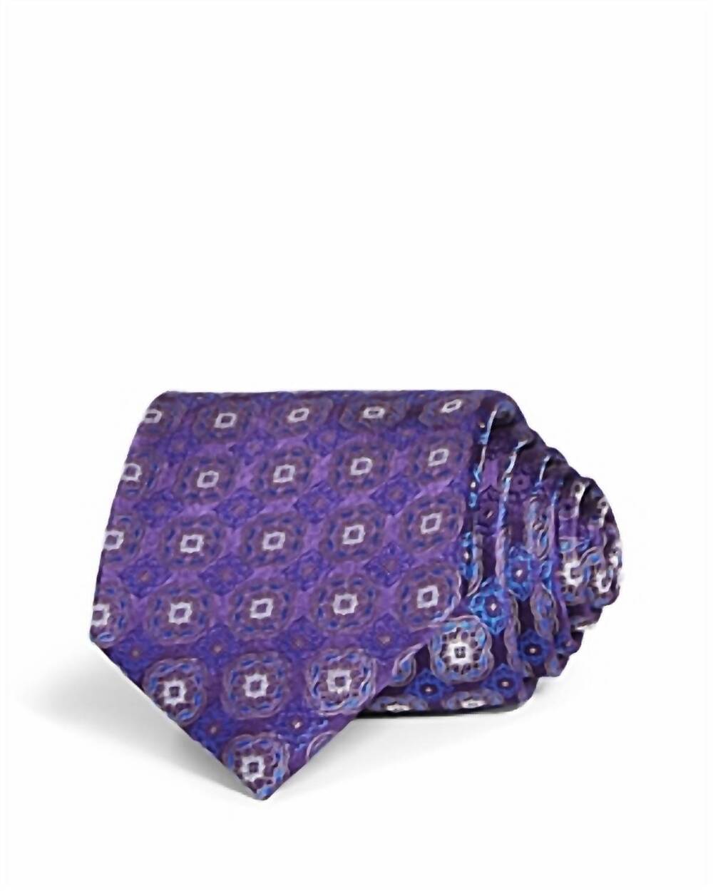 NEW THE MEN'S STORE AT BLOOMINGDALE'S men's baroque silk classic tie in medallio